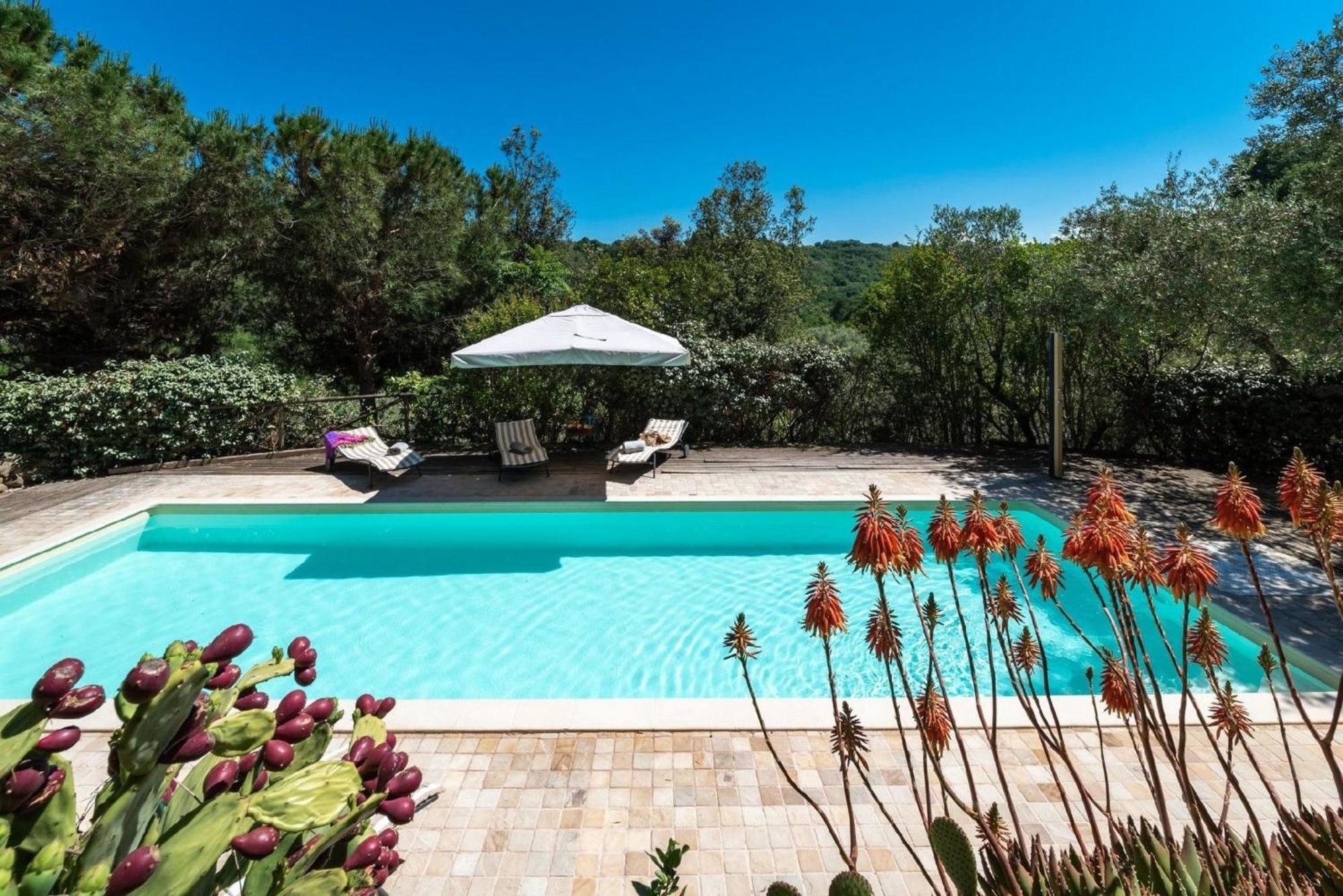 Meernahes Ferienhaus Casa Cantagallo Mit Pool Villa Fermo Exterior photo